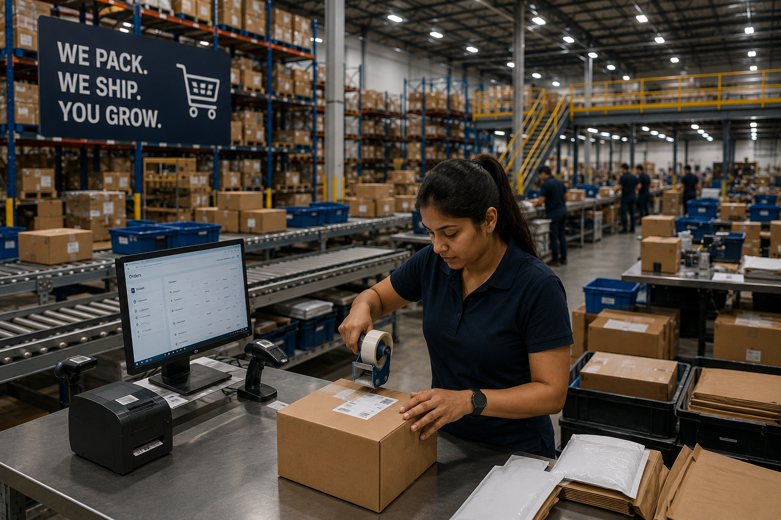 E-commerce industry growth and digital commerce operations